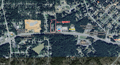 2430 Shurling Dr, Macon-Bibb, GA - aerial  map view - Image1