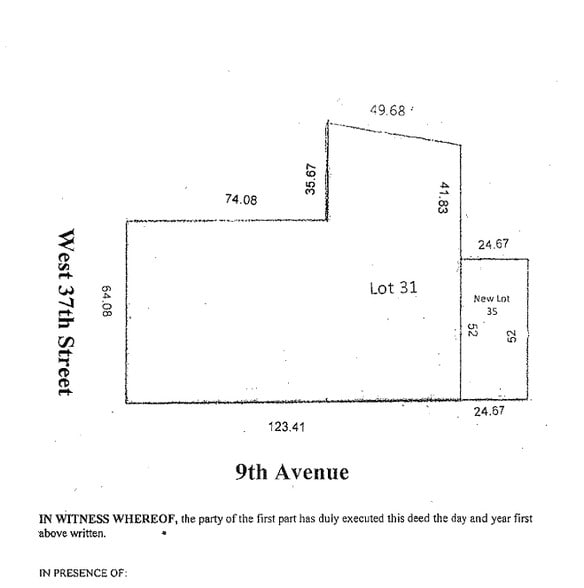 493-495 9th Ave, New York, NY for lease - Plat Map - Image 2 of 2