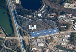 1000 Chatham Center Dr, Savannah, GA - aerial  map view - Image1