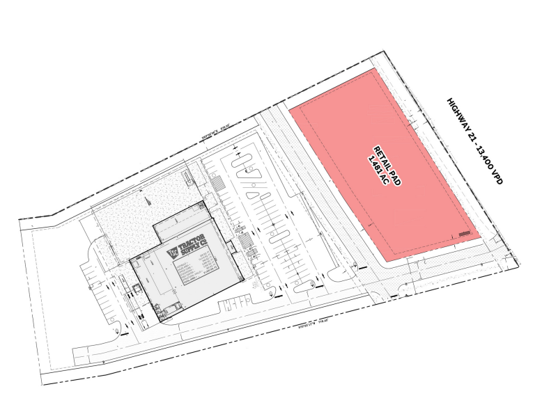 726 S Main St, Troutman, NC for sale - Site Plan - Image 2 of 2