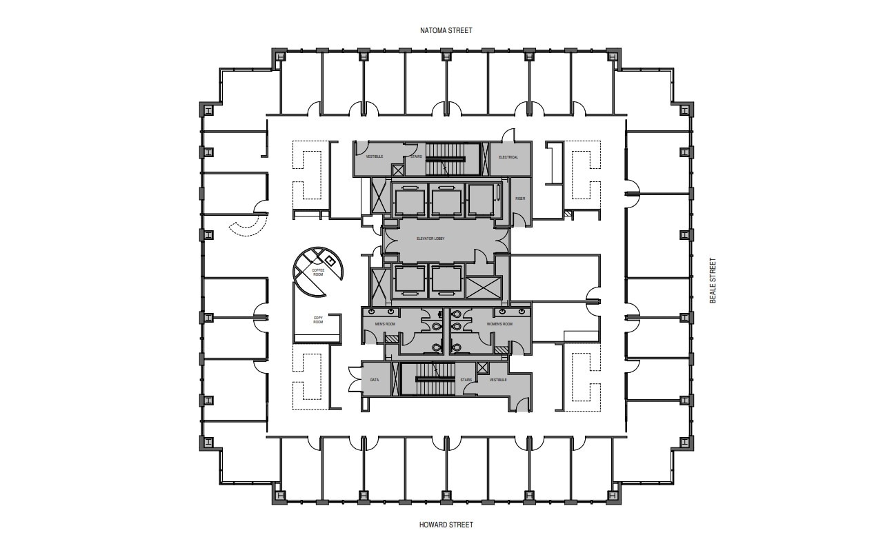 300 Howard St, San Francisco, CA for lease Floor Plan- Image 1 of 1