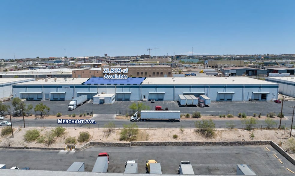 7157 Merchant Ave, El Paso, TX for lease - Building Photo - Image 3 of 7
