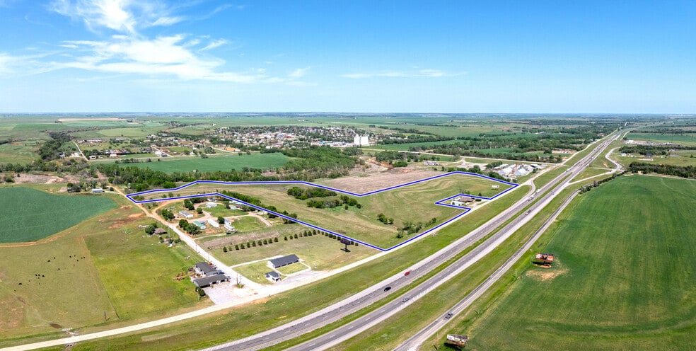 3062 Interstate 40 S Service Road, Hydro, OK for sale - Aerial - Image 3 of 16