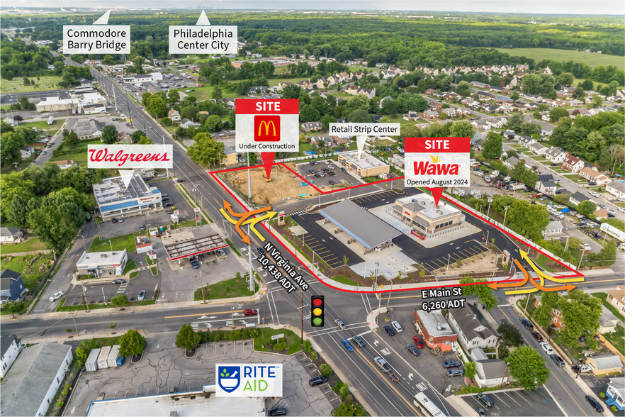 Wawa and McDonald's in Penns Grove, NJ portfolio of 2 properties for sale on LoopNet.com - Building Photo - Image 1 of 3