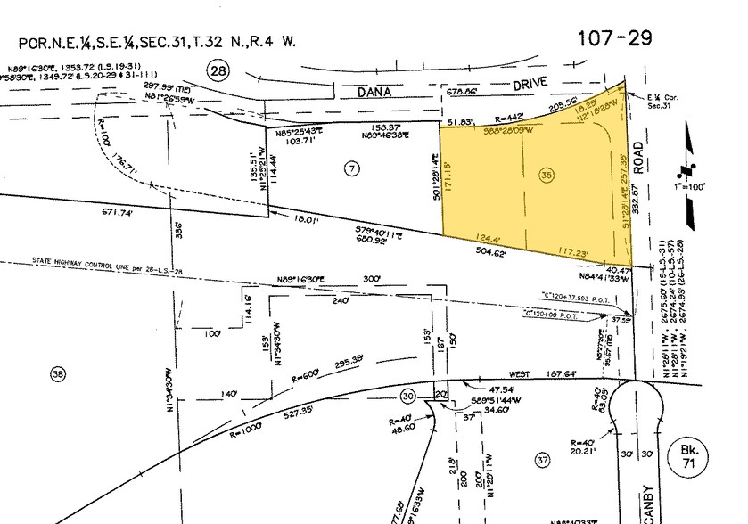 960-961 Dana Dr, Redding, CA for lease - Plat Map - Image 3 of 20