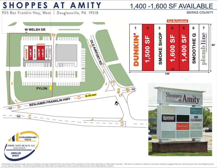 950 W Ben Franklin Ave, Douglassville, PA for lease - Building Photo - Image 2 of 3