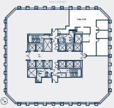 1 Post St, San Francisco, CA for lease Floor Plan- Image 1 of 1
