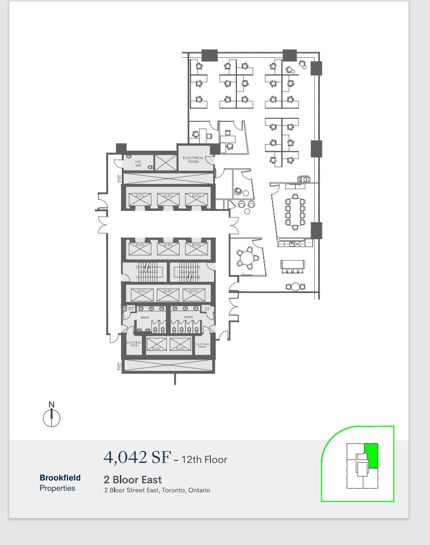 2 Bloor St E, Toronto, ON for lease Floor Plan- Image 1 of 1