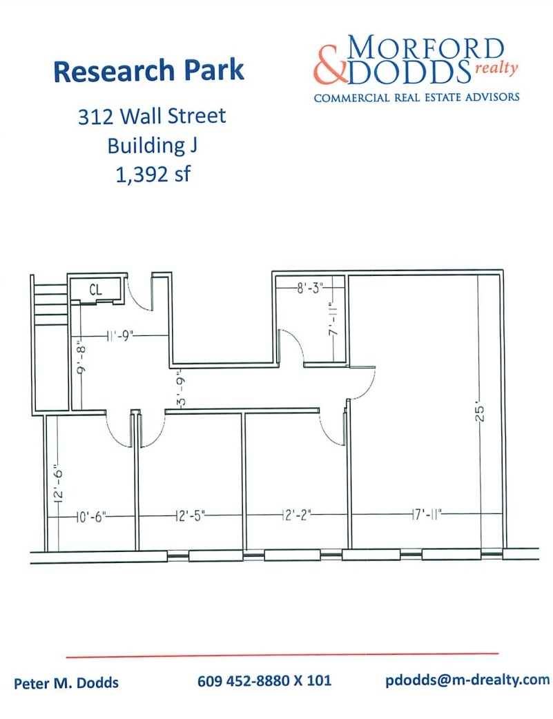 301-325 Wall St, Princeton, NJ for lease Floor Plan- Image 1 of 1