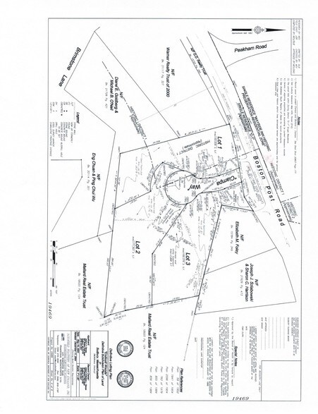 821 Boston Post Rd, Sudbury, MA for sale - Site Plan - Image 1 of 1