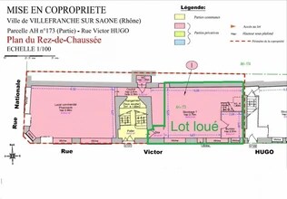 Retail in Villefranche-sur-Saône for lease Floor Plan- Image 2 of 2
