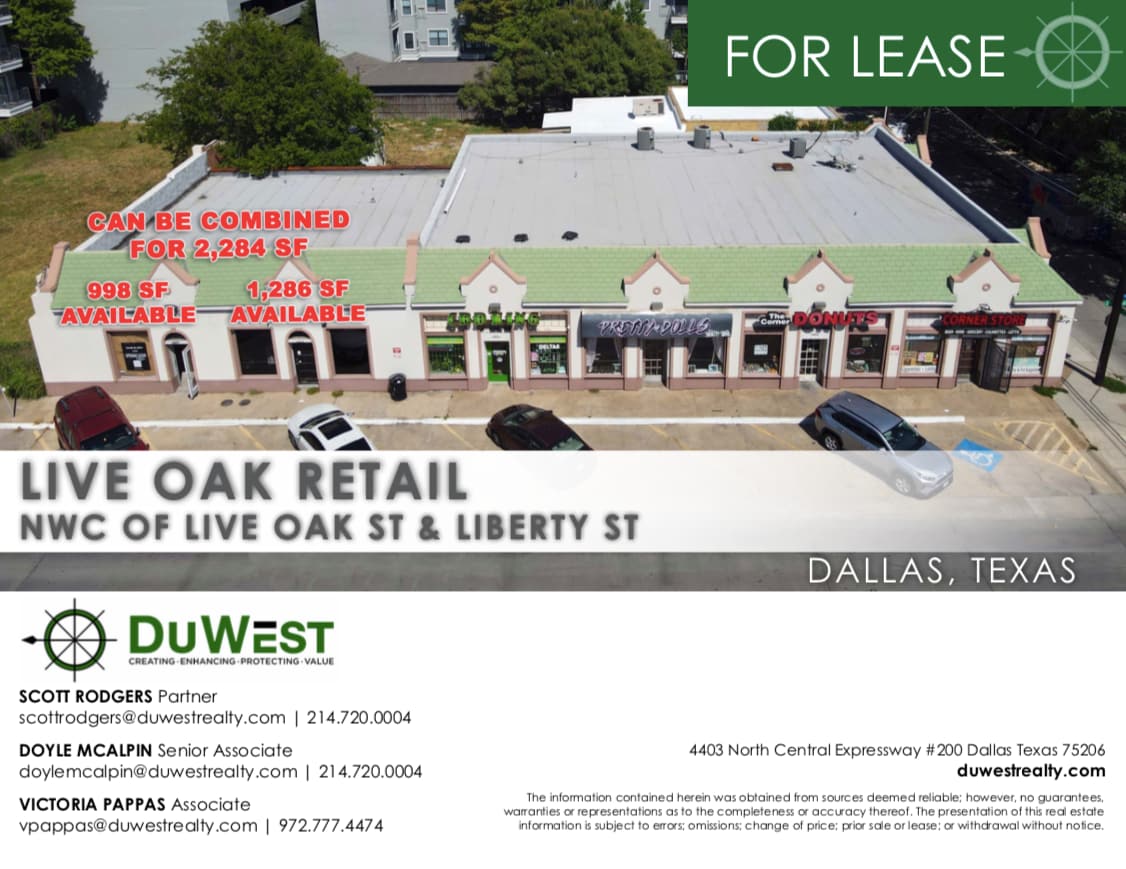 2823-2825 Live Oak St, Dallas, TX for lease Building Photo- Image 1 of 3