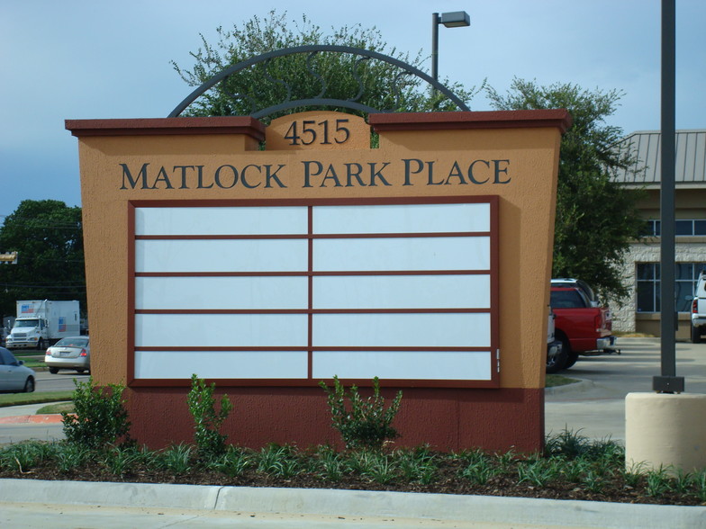 4515 Matlock Rd, Arlington, TX for lease - Building Photo - Image 3 of 12