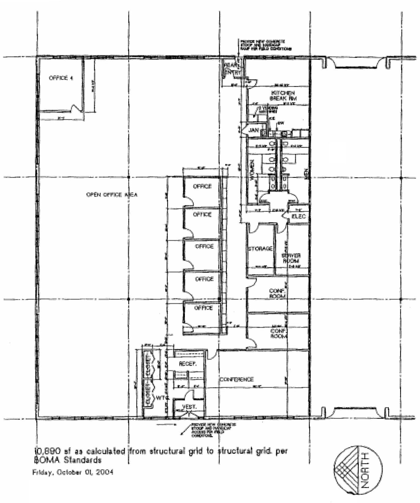 14601 N 27th Ave, Plymouth, MN for lease Floor Plan- Image 1 of 2