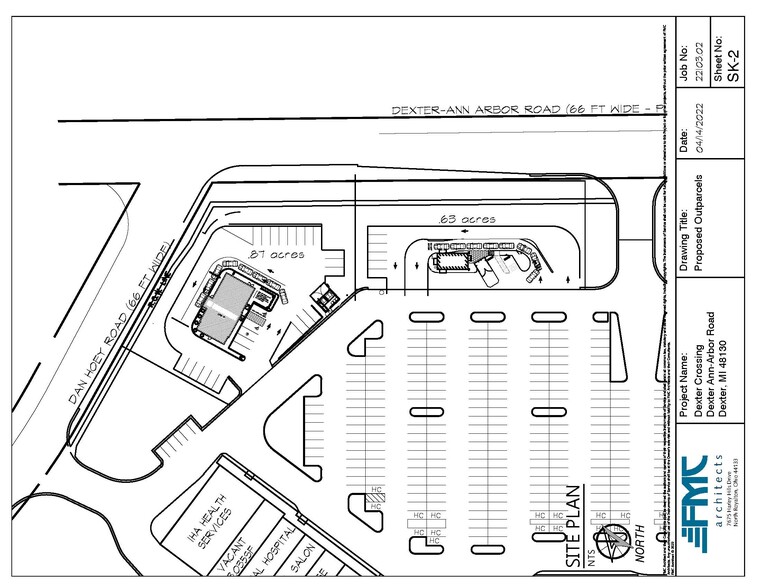 Dexter-Ann Arbor Rd, Dexter, MI for sale - Site Plan - Image 3 of 3