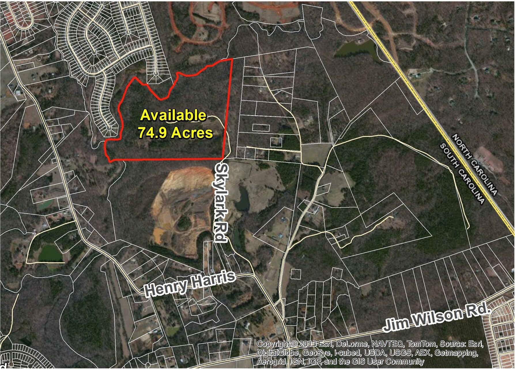 Henry Harris Rd, Fort Mill, SC for sale Primary Photo- Image 1 of 1