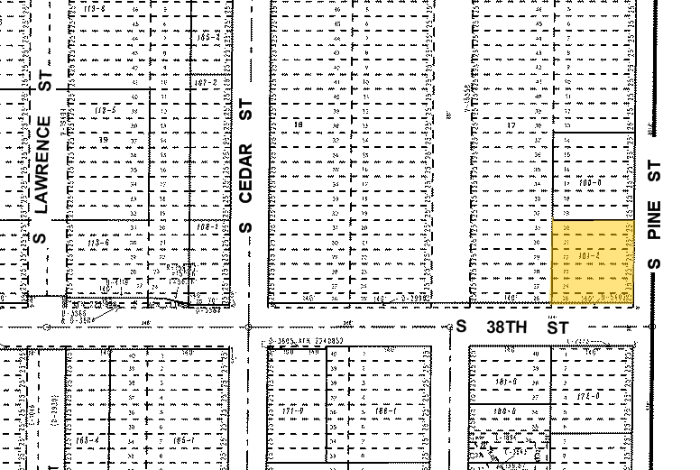 2901 S 38th St, Tacoma, WA for lease - Plat Map - Image 2 of 2