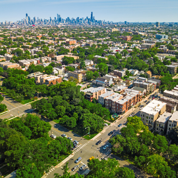 2535-2543 N California Ave, Chicago, IL for lease - Aerial - Image 3 of 13