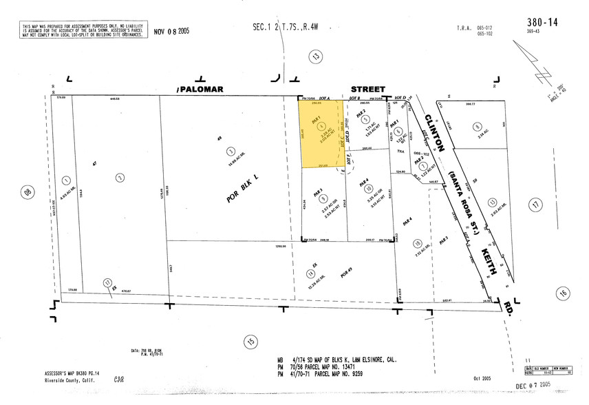 SWQ Palomar Rd. & Clinton Keith Rd, Wildomar, CA 92595 - C-1/C-P Zoned ...