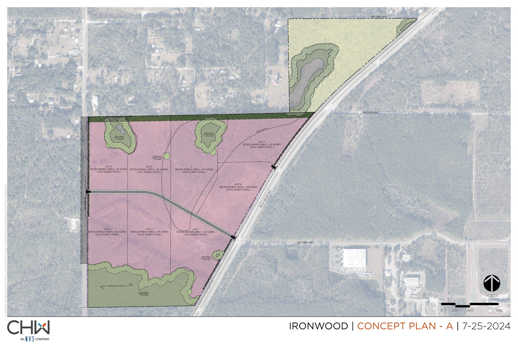 6310 NE Waldo Rd, Gainesville, FL for sale Plat Map- Image 1 of 9