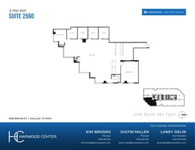 1999 Bryan St, Dallas, TX for lease Floor Plan- Image 1 of 1