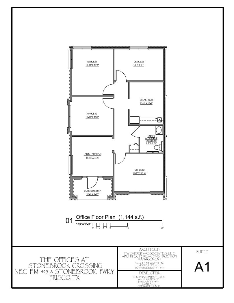 400 Stonebrook Pky, Frisco, TX for lease Floor Plan- Image 1 of 1