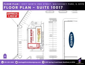 10017 N 2nd Street, Machesney Park, IL for lease Building Photo- Image 1 of 1