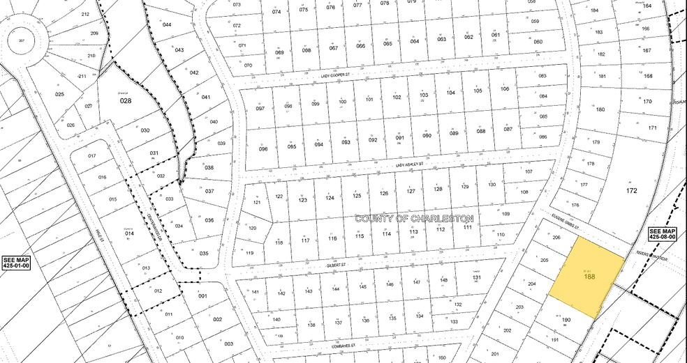 861 Folly Rd, Charleston, SC for sale - Plat Map - Image 1 of 1