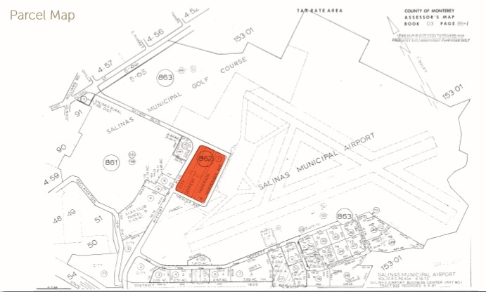 Mortensen Ave, Salinas, CA for lease - Plat Map - Image 2 of 4