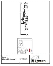 9004-9090 51st Ave NW, Edmonton, AB for lease Floor Plan- Image 1 of 1
