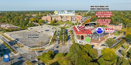 20616-20625 John Carroll Blvd, Shaker Heights, OH for lease Aerial- Image 2 of 4