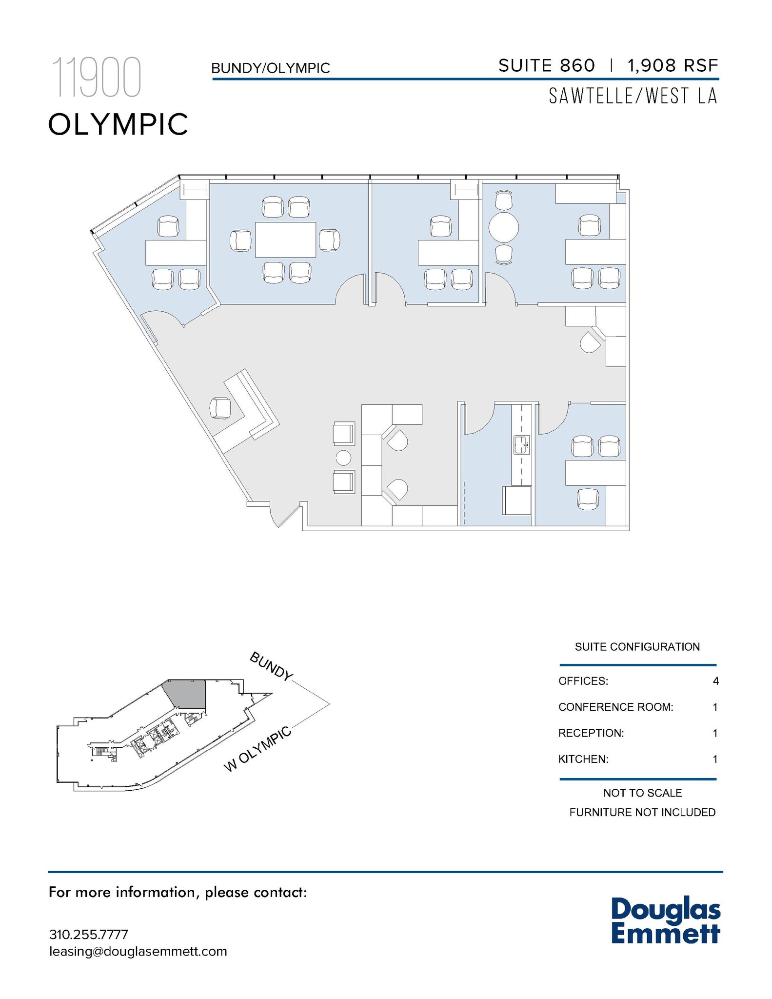 11900 W Olympic Blvd, Los Angeles, CA for lease Floor Plan- Image 1 of 1
