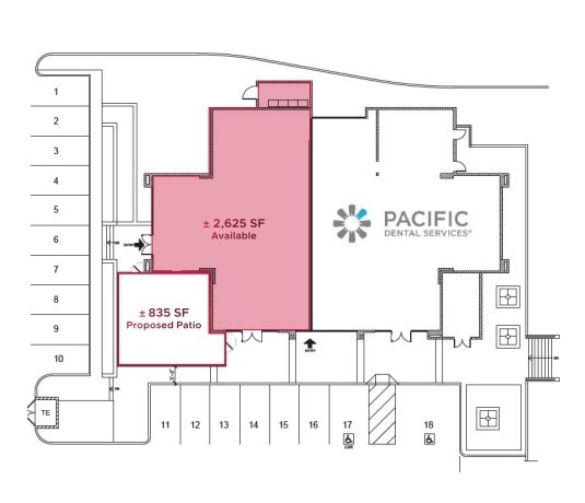 675 S Rancho Santa Fe Rd, San Marcos, CA for lease Floor Plan- Image 1 of 2