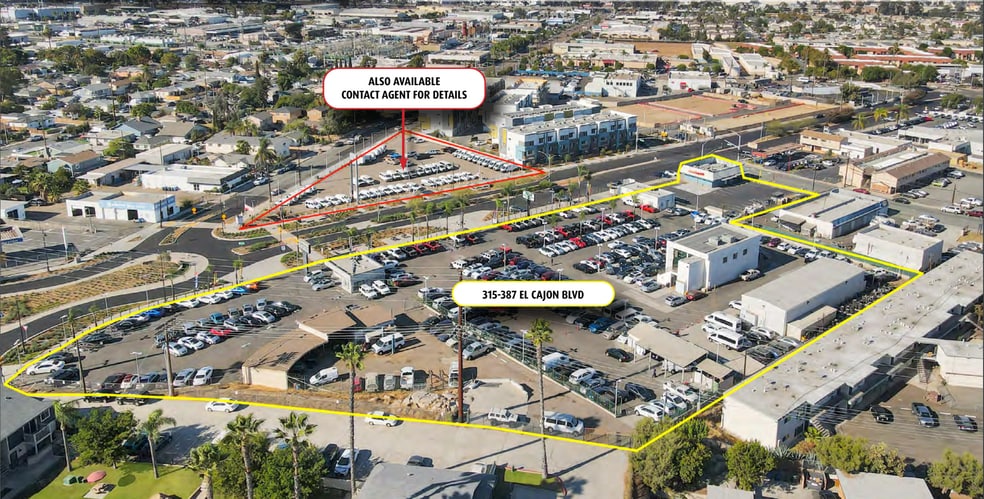 315-387 El Cajon Blvd, El Cajon, CA for lease - Building Photo - Image 1 of 1