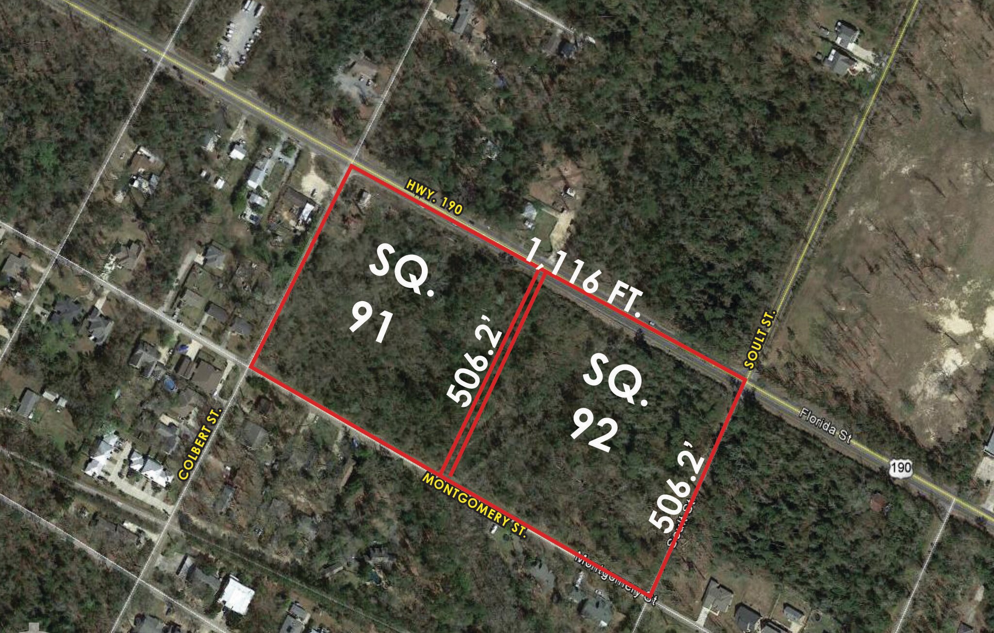 U.S. Hwy 190 & Colbert St, Mandeville, LA for sale Building Photo- Image 1 of 1