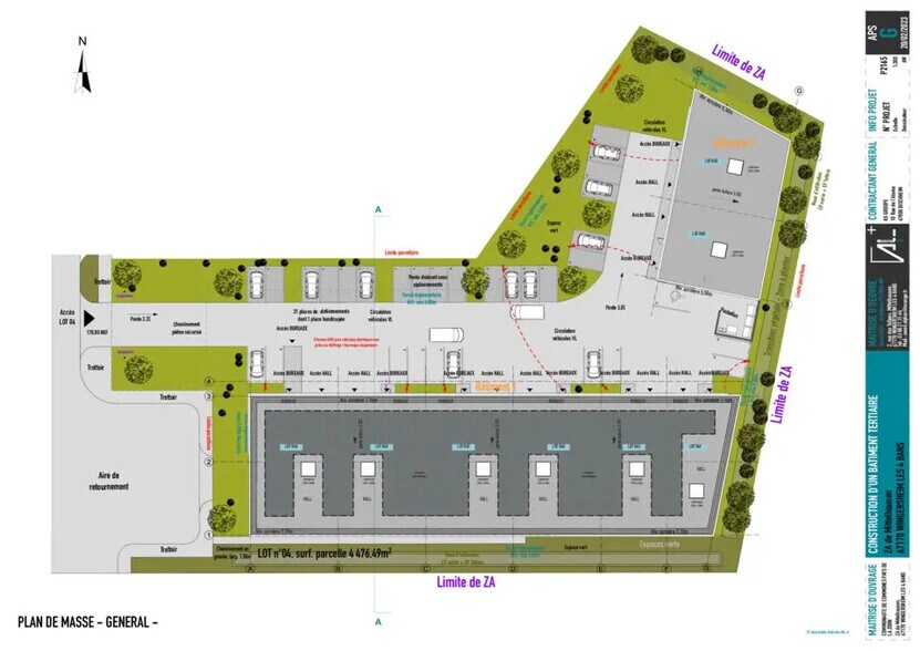 Flex in for lease - Site Plan - Image 3 of 6