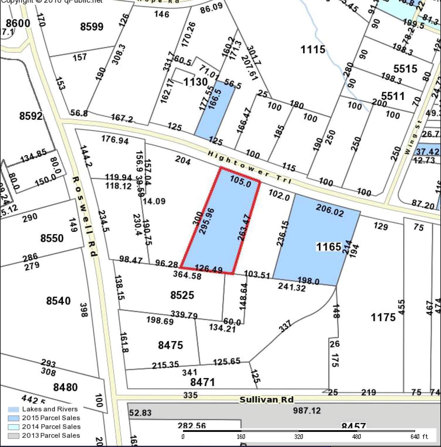 1145 Hightower Trl, Atlanta, GA for sale Plat Map- Image 1 of 1