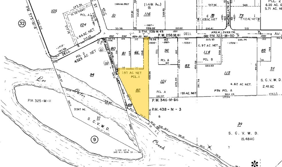 1610 Dell Ave, Campbell, CA for lease - Plat Map - Image 3 of 3