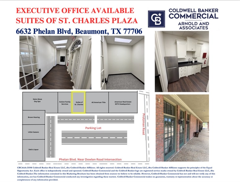 6622-6666 Phelan Blvd, Beaumont, TX for lease - Building Photo - Image 2 of 2