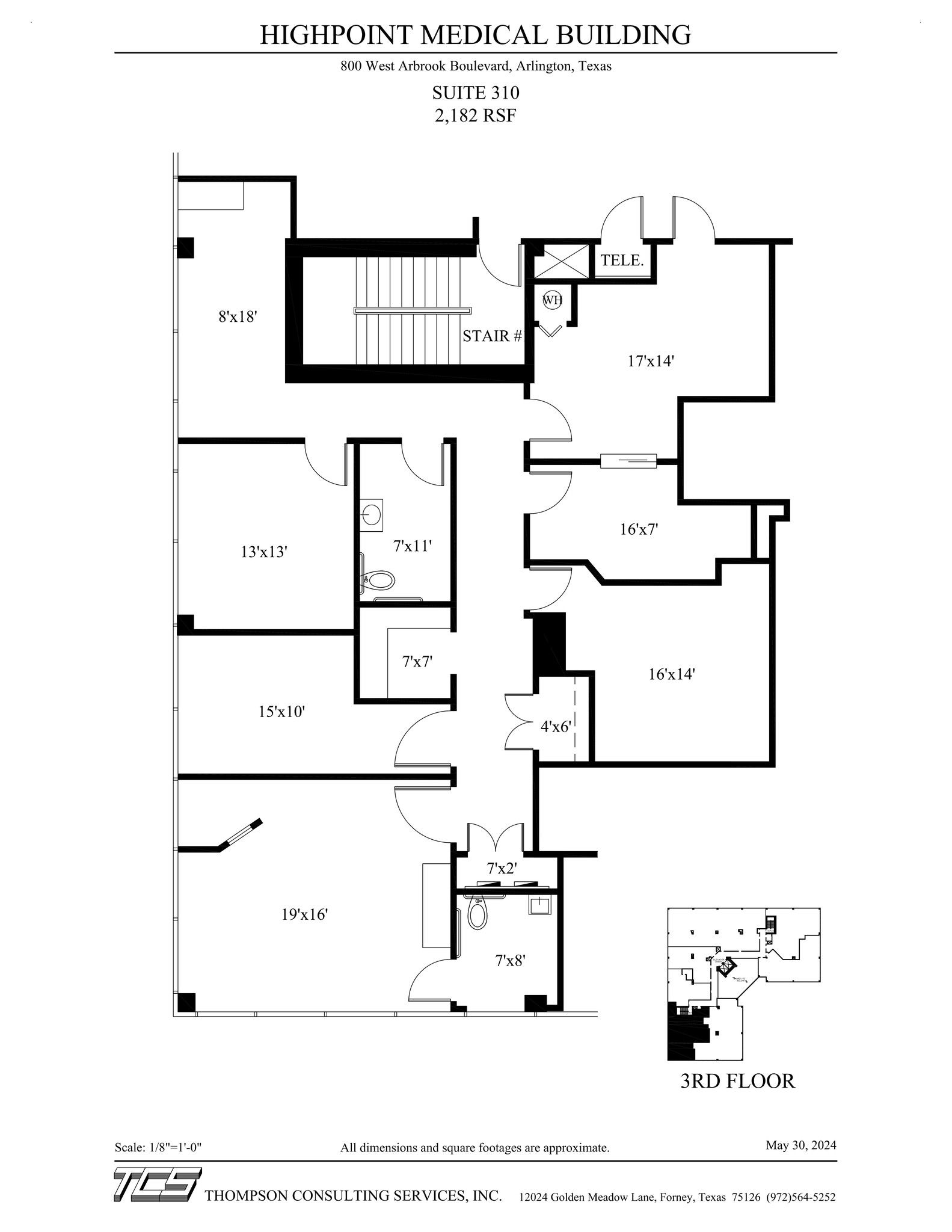 800 W Arbrook Blvd, Arlington, TX for lease Site Plan- Image 1 of 1