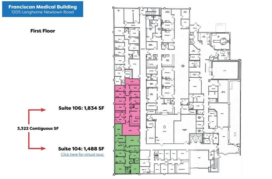 1205 Langhorne Newtown Rd, Langhorne, PA for lease Floor Plan- Image 1 of 1