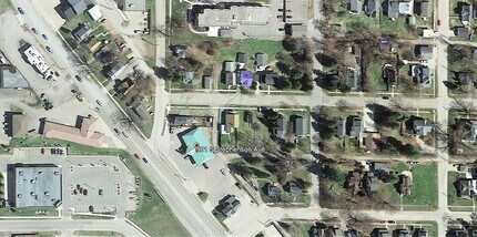 901 S Stephenson Ave, Iron Mountain, MI - AERIAL map view