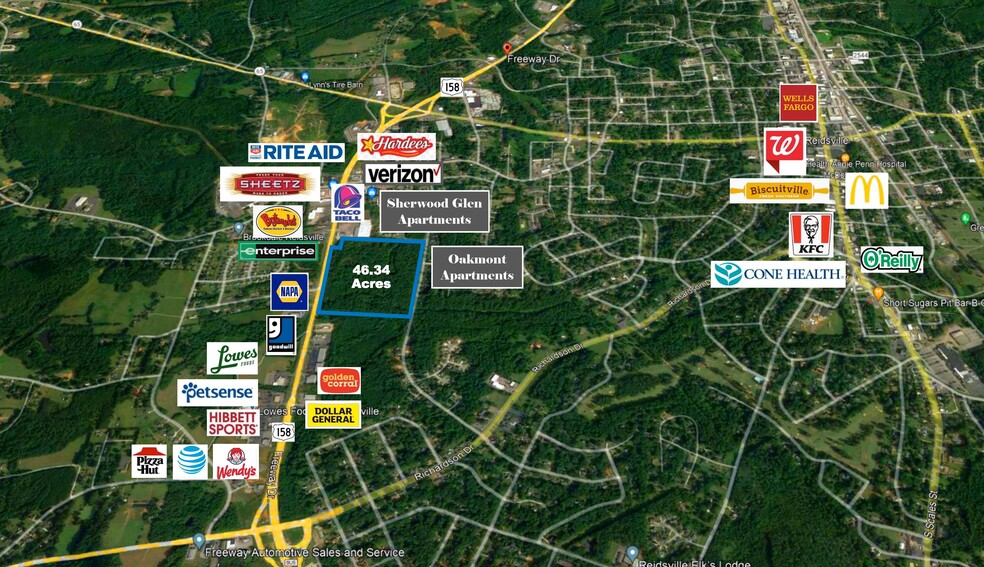 Freeway Dr, Reidsville, NC 27320 - Land for Sale | LoopNet