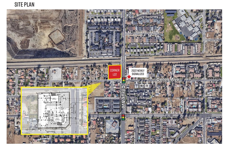 8788 Citrus Ave, Fontana, CA for lease Site Plan- Image 1 of 1