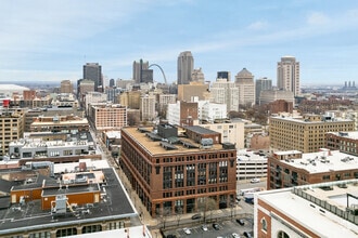 1520 Washington Ave, Saint Louis, MO - AERIAL  map view