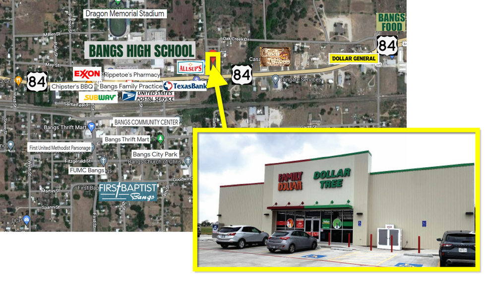 600 E Hall St, Bangs, TX 76823