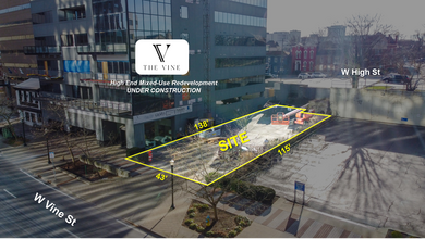 108 W Vine St, Lexington, KY - AERIAL map view - Image1