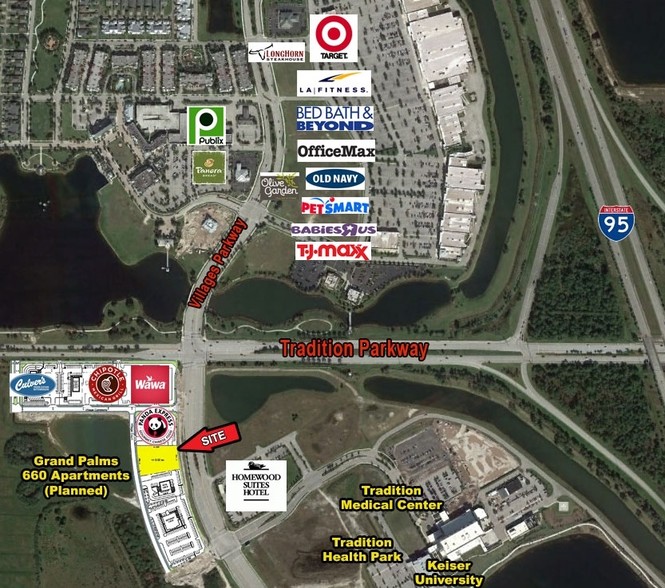 Tradition Parkway And Village Parkway, Port Saint Lucie, FL for sale - Building Photo - Image 1 of 1