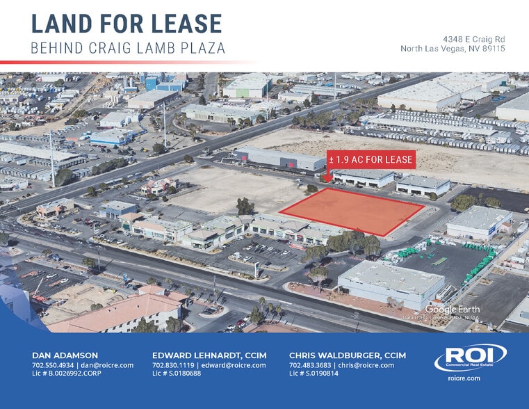 4348 E Craig Rd, Las Vegas, NV for lease - Building Photo - Image 1 of 4