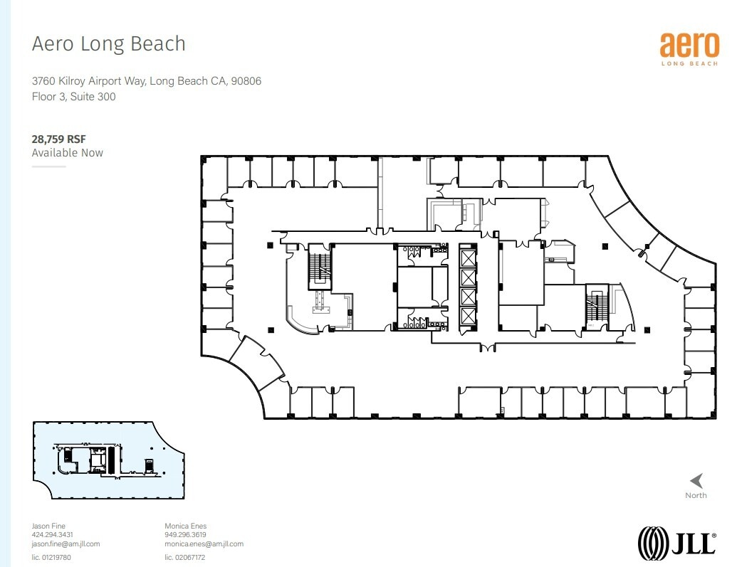 3900 Kilroy Airport Way, Long Beach, CA for lease Floor Plan- Image 1 of 1